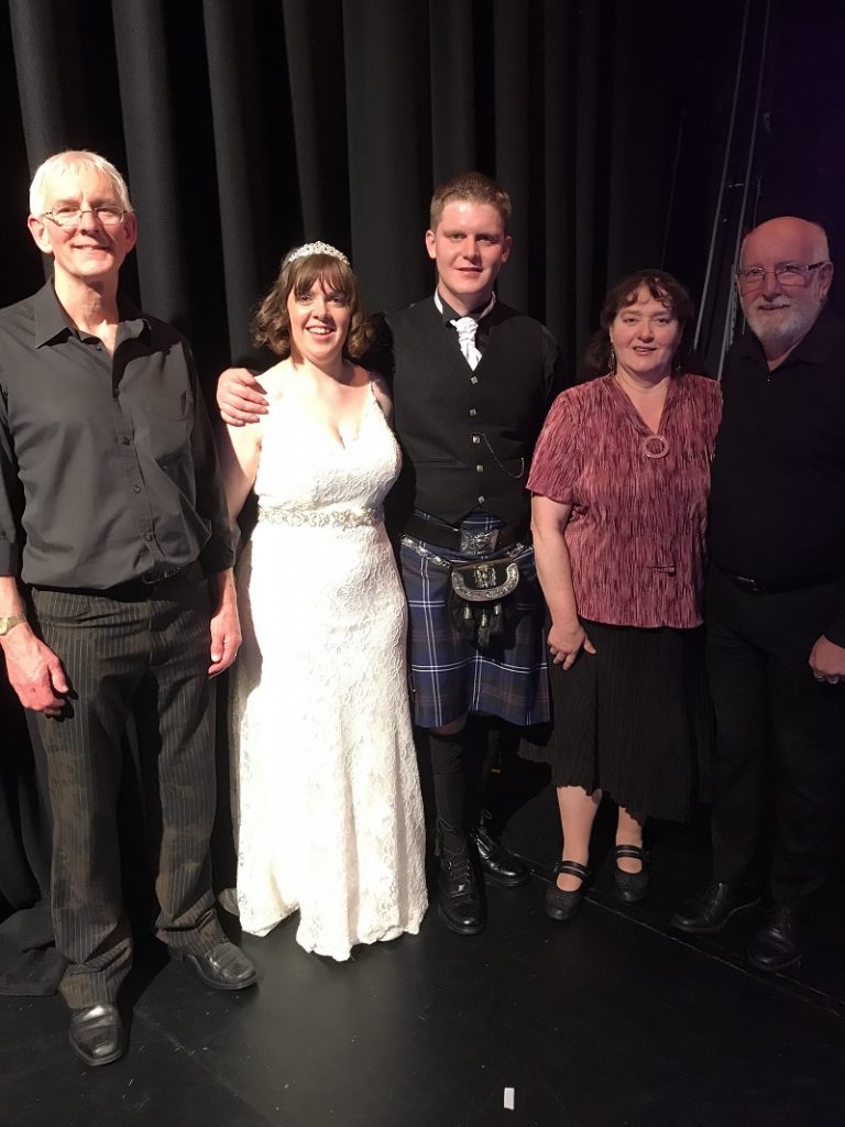 Saturday 23 October 2021. Wedding at Alloa Town Hall. Loudon Ceilidh