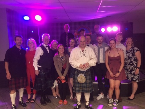 Loudon Ceilidh Band at Broxburn Bowling Club